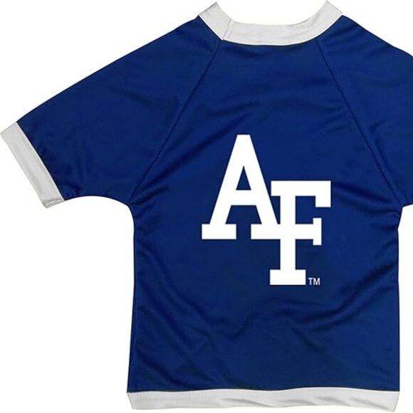 All Star Dogs NCAA Airforce  State Blue Raiders Athletic Mesh Dog Jersey Large - Picture 3 of 5